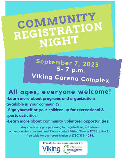community registration night